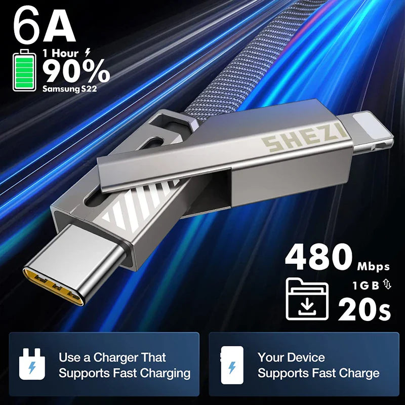 4 in 1 All in One Charging Cable