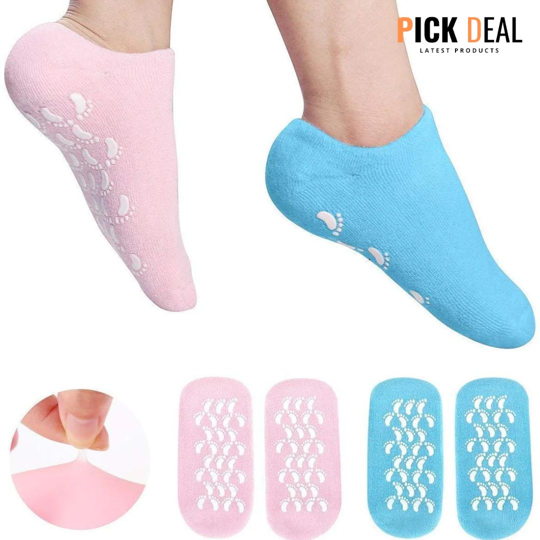 Crack Heel Silicon Spa Gel Socks