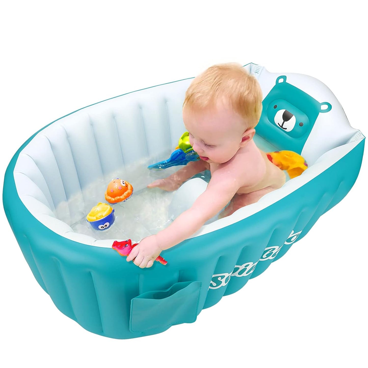 Inflatable Baby Bath Tub for (0-5 Year) Kids