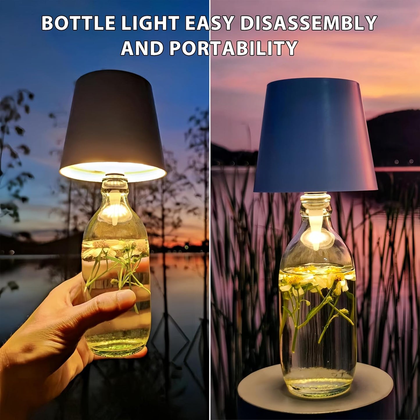 3-Color Wireless Bottle Light | Fits Any Bottle