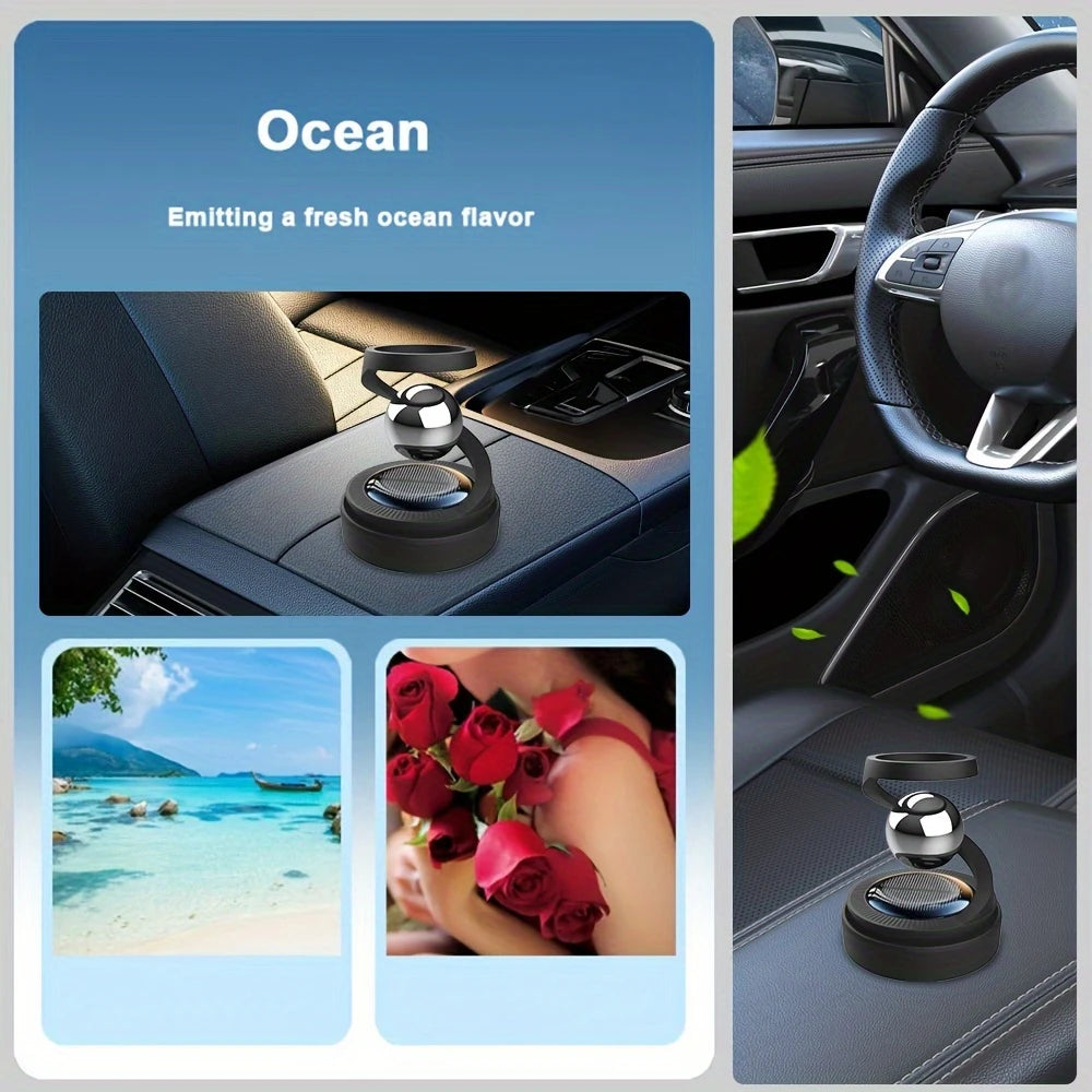 Unique Car Dashboard Air Freshener | Solar-Powered