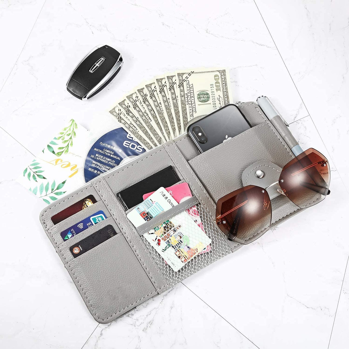 Go Carz™ Car Sun Visor Organizer
