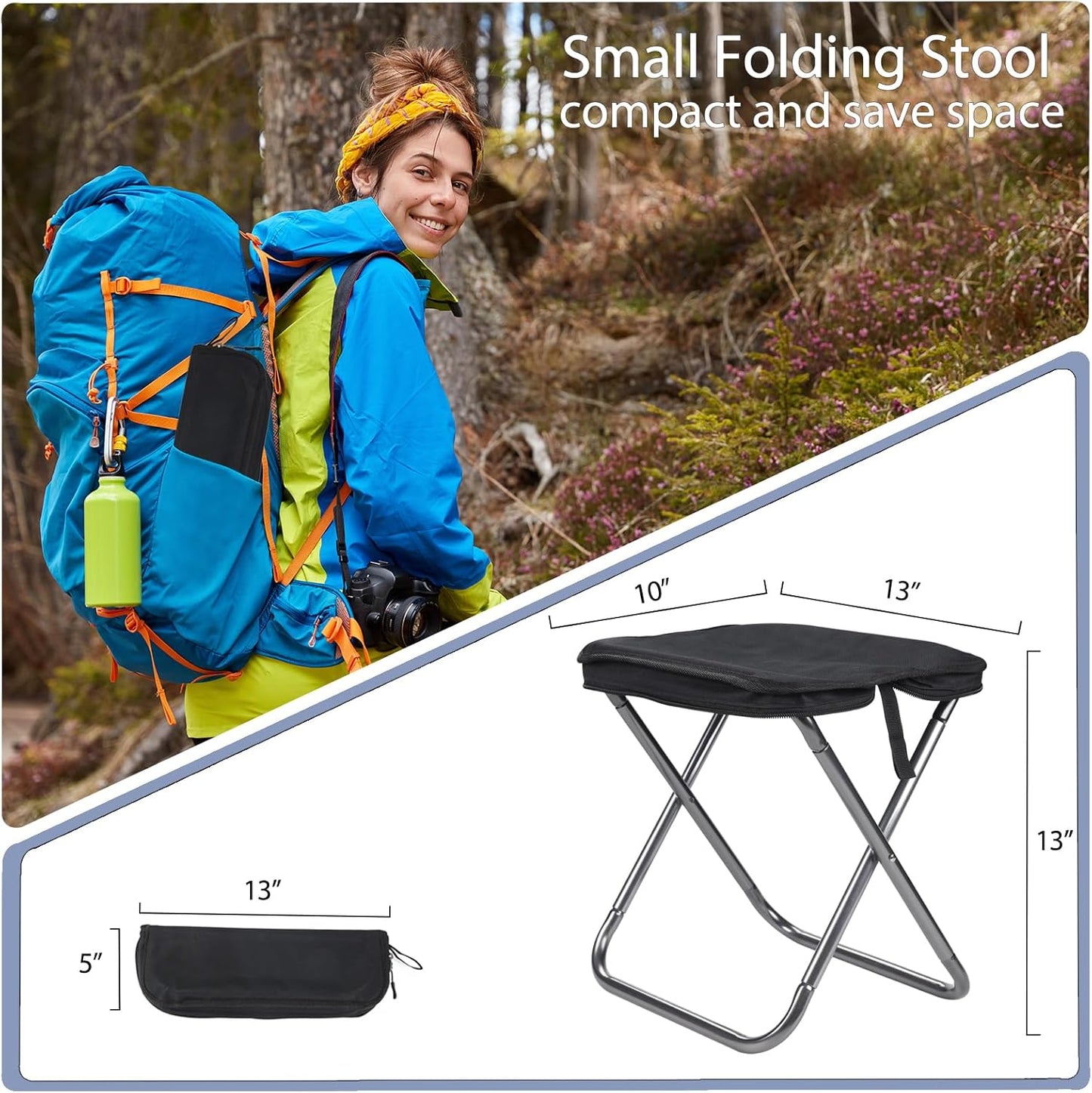 Multipurpose Foldable Stool For Daily Use Travel Friendly - Must Have