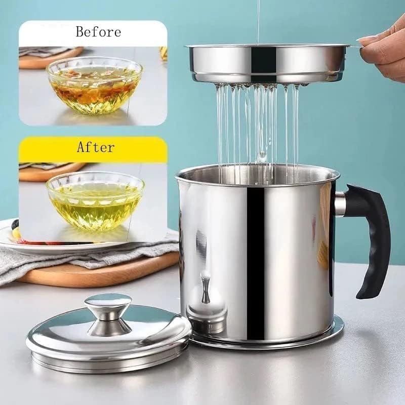 Heavy Duty | Stainless Steel Oil Filter Pot