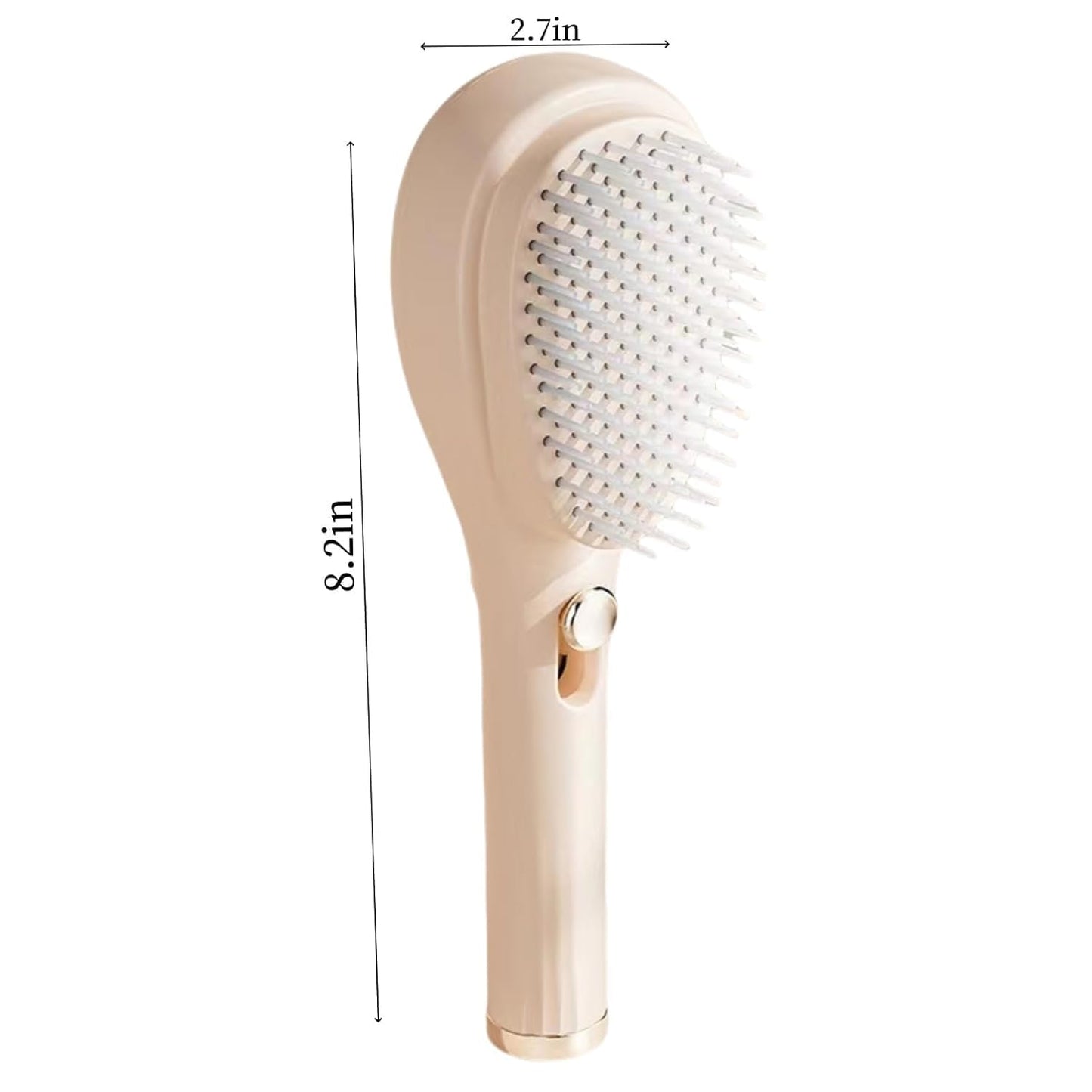 Self-Cleaning Hair brush | One Click Cleaning , No Mess!