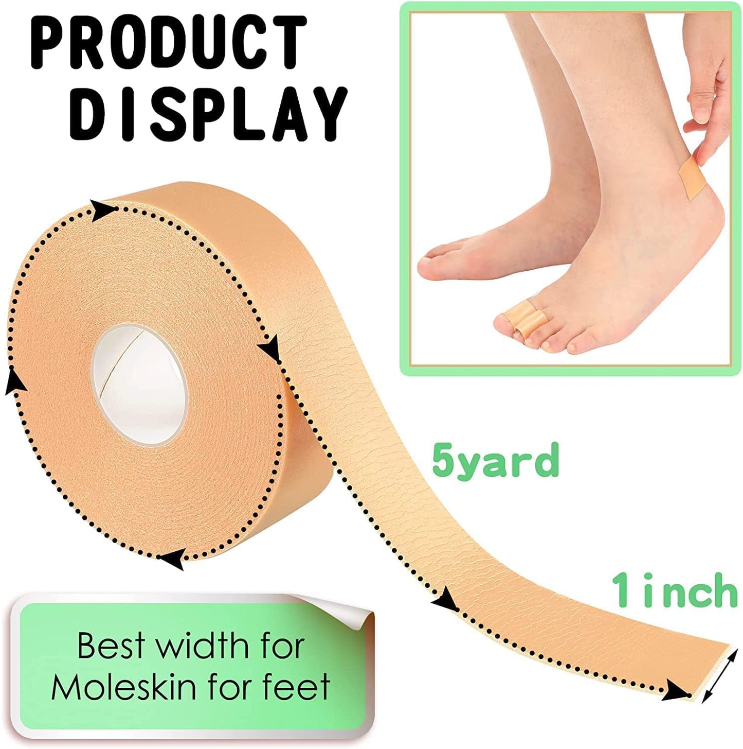 (BUY 1 GET 1 FREE) Shoe Bite Protector | Multipurpose Waterproof Tape