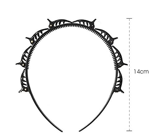 Double-Layer Twist Hair Band with Styling Clips (BUY 1 GET 1 FREE)