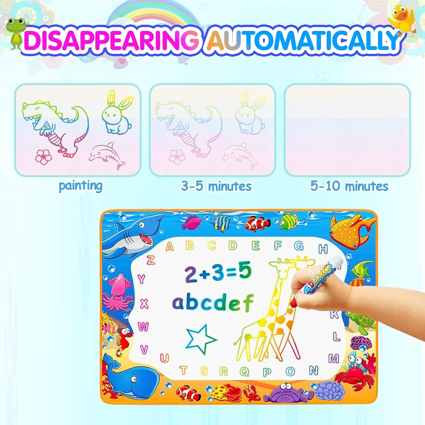 DoodleNest™ Mess-Free Magic Drawing Mat – Unleash Creativity, Anytime!