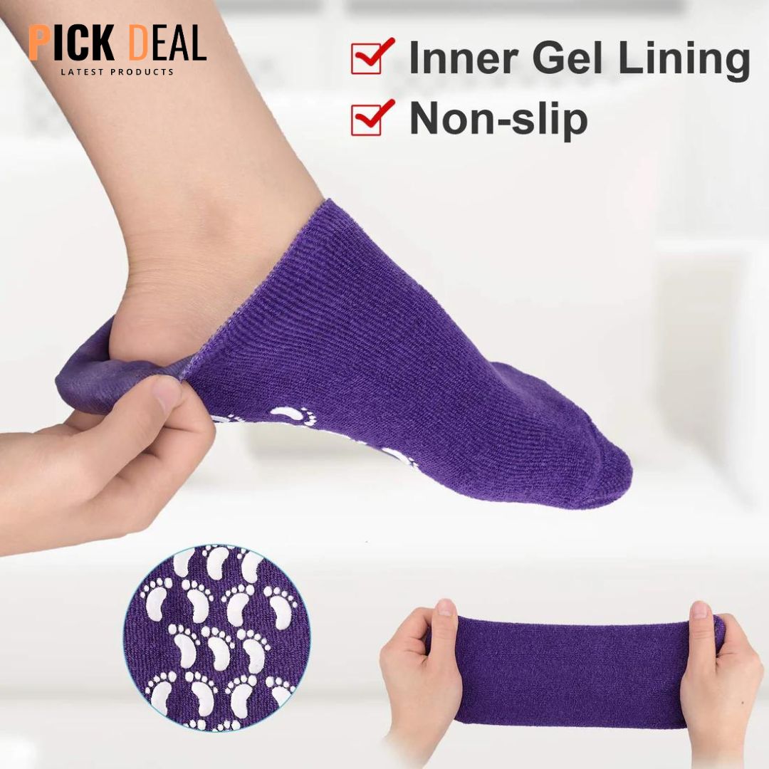 Crack Heel Silicon Spa Gel Socks
