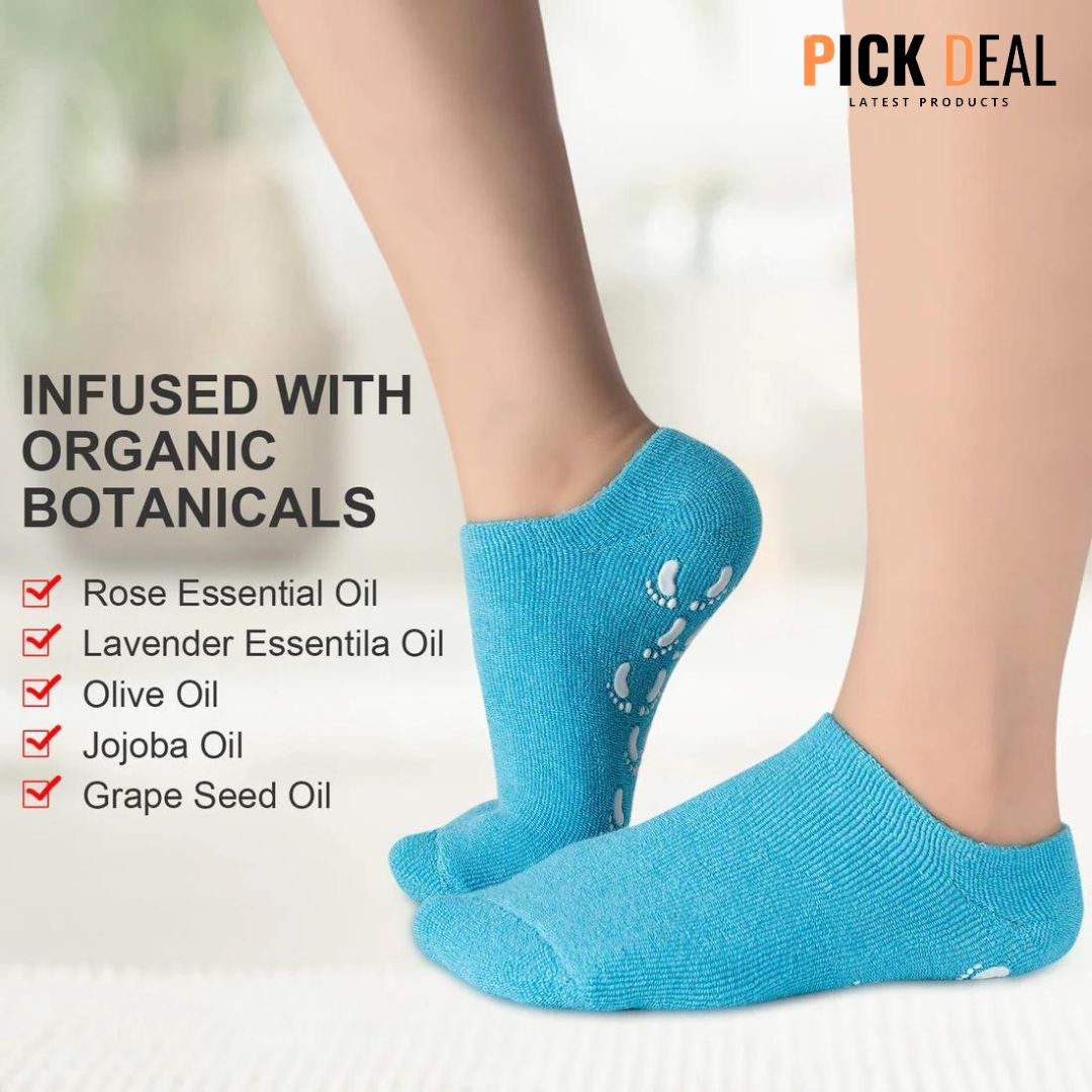Crack Heel Silicon Spa Gel Socks