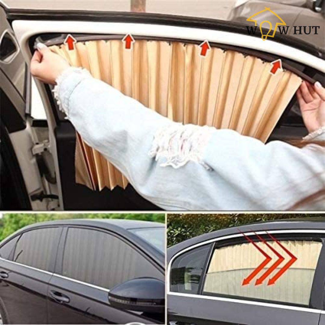 Universal Magnetic Car Curtain (4 Pcs)