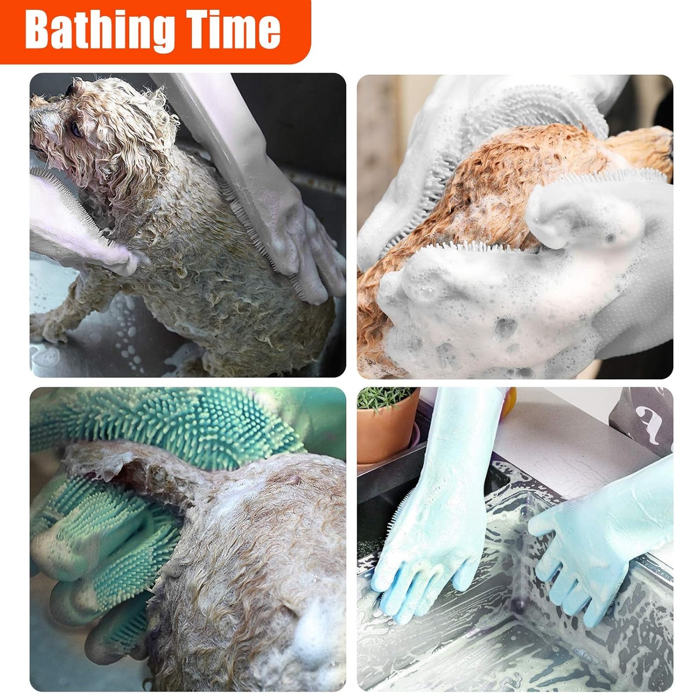Pet Clean Multipurpose Cleaning Gloves