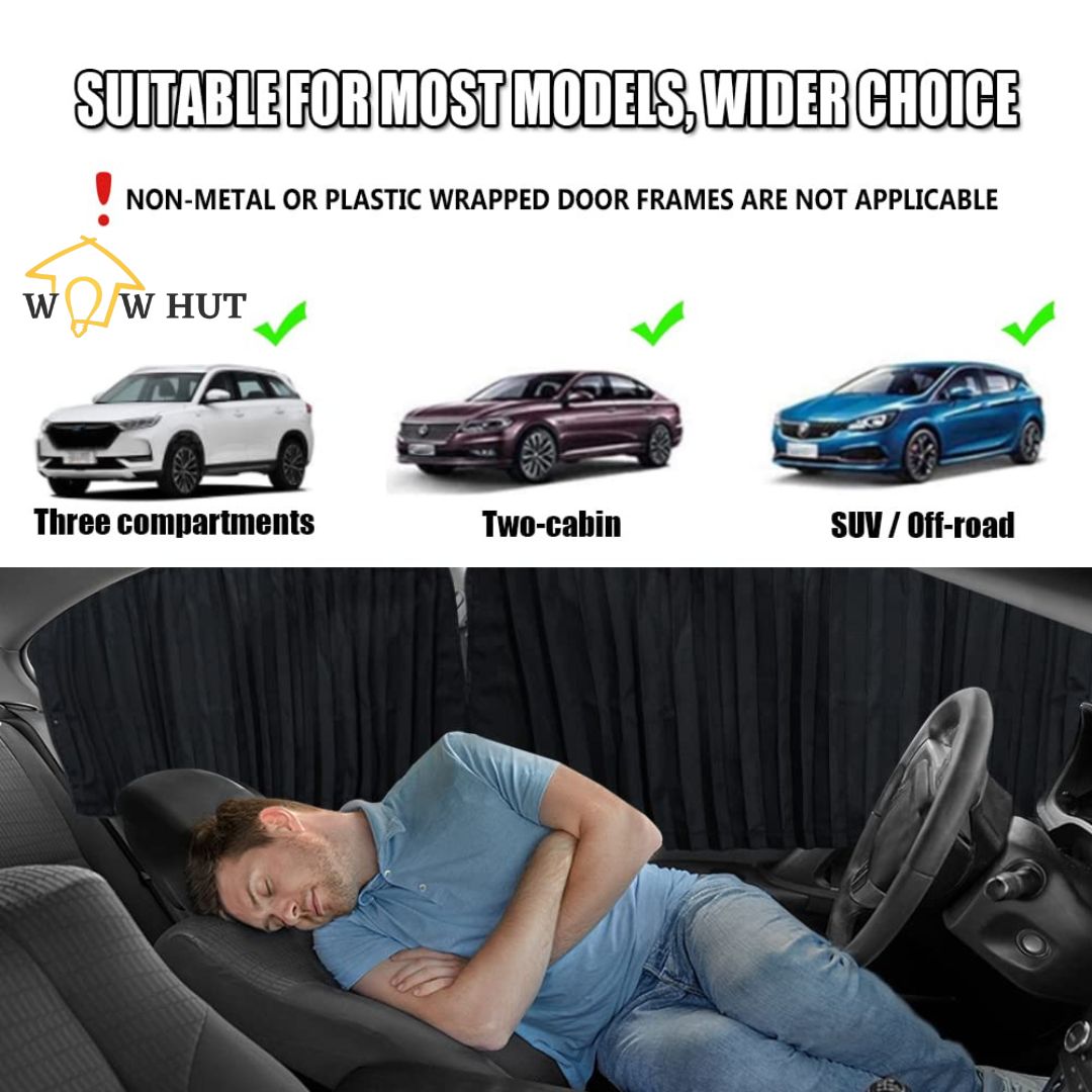 Universal Magnetic Car Curtain (4 Pcs)