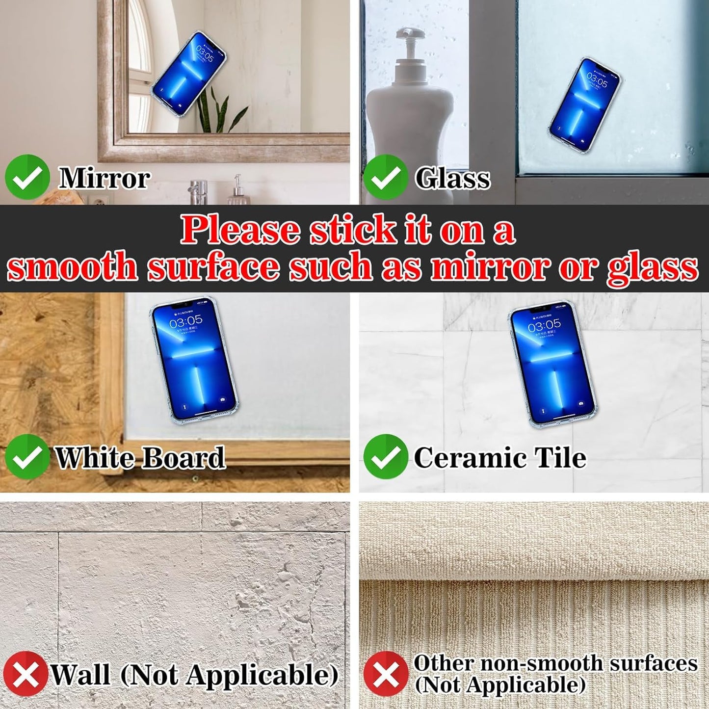 Silicon Suction cup for Phone