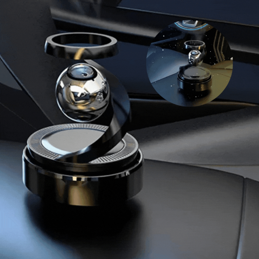 Unique Car Dashboard Air Freshener | Solar-Powered