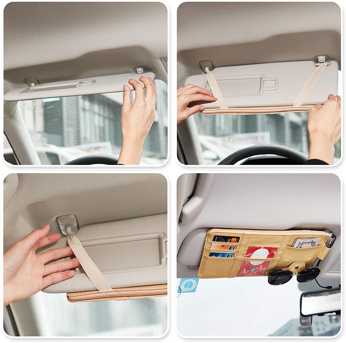 Go Carz™ Car Sun Visor Organizer