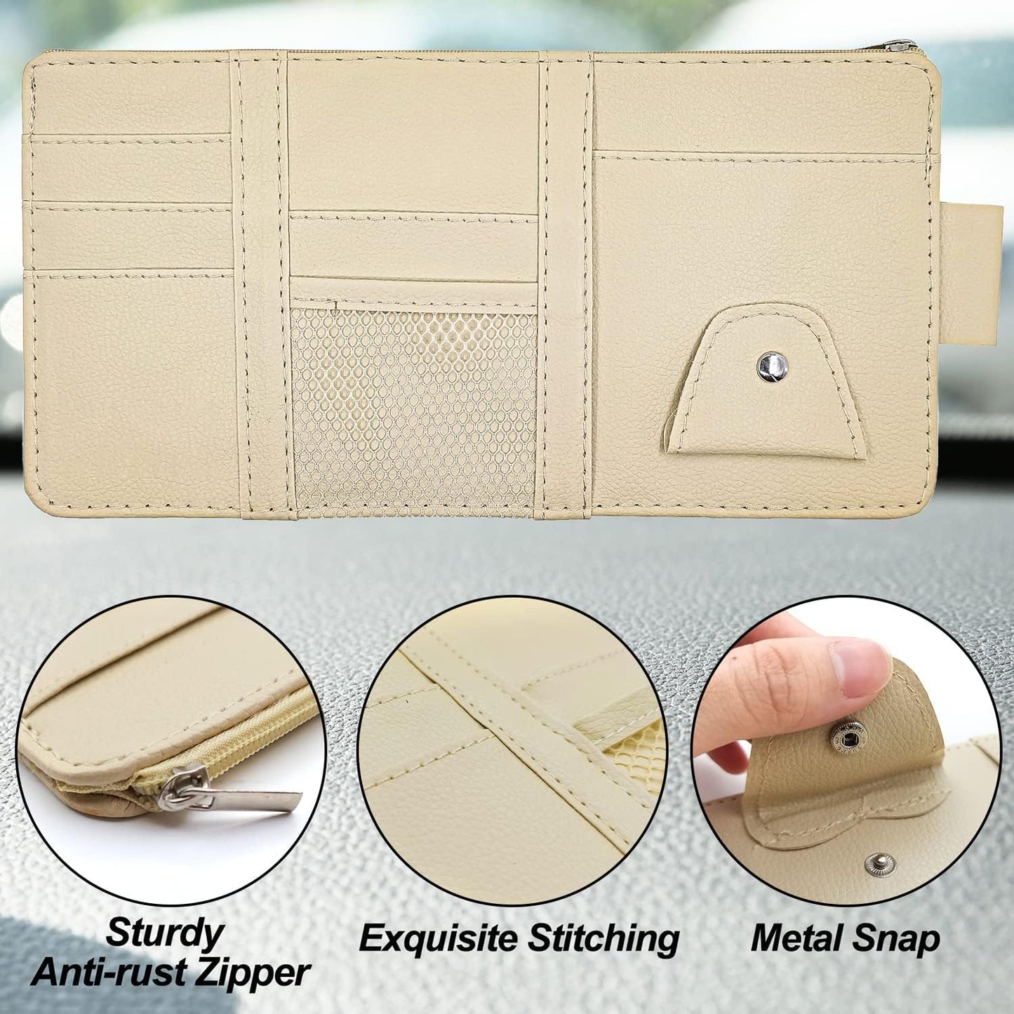 Go Carz™ Car Sun Visor Organizer