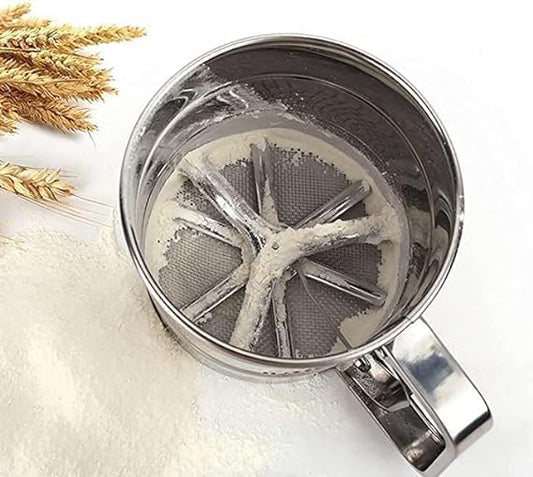 Stainless Steel Flour Sifter (Atta Chhanni)