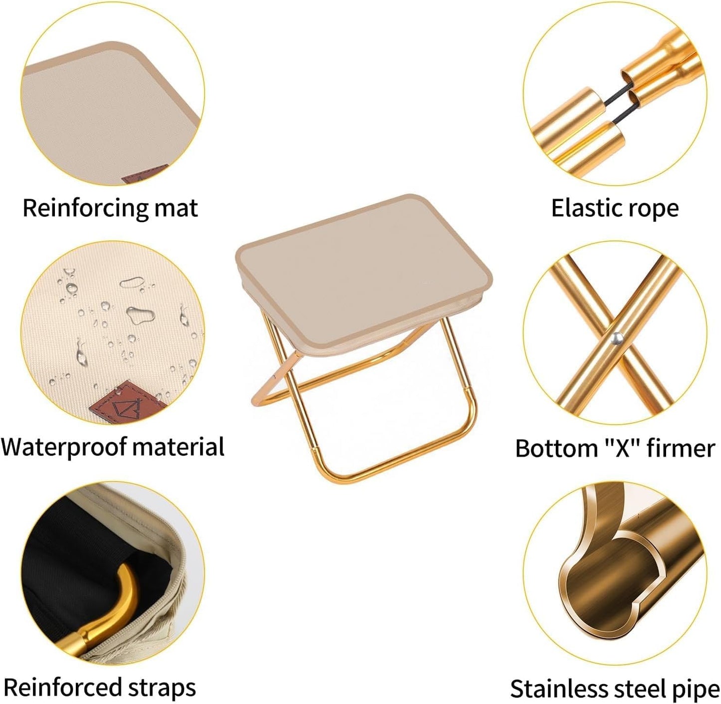 Multipurpose Foldable Stool For Daily Use Travel Friendly - Must Have