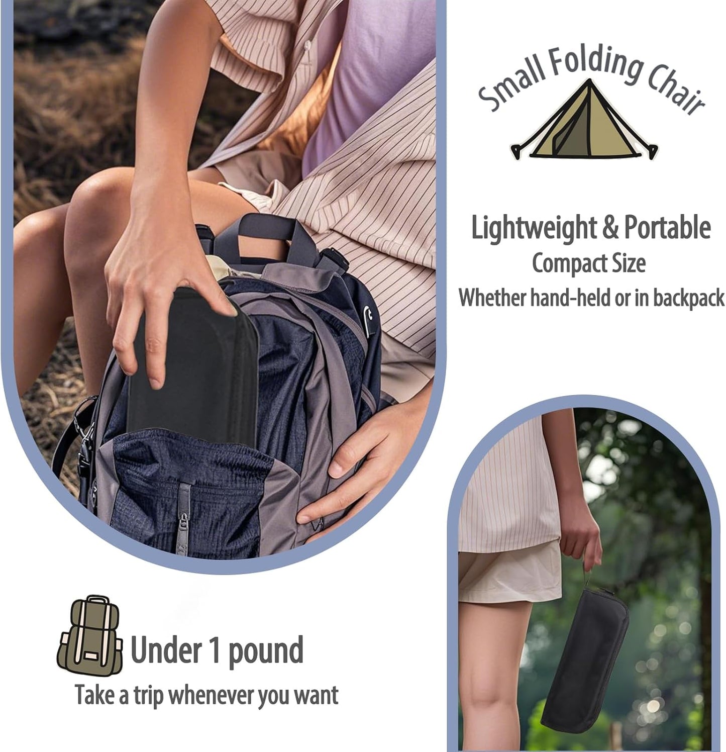 Multipurpose Foldable Stool For Daily Use Travel Friendly - Must Have