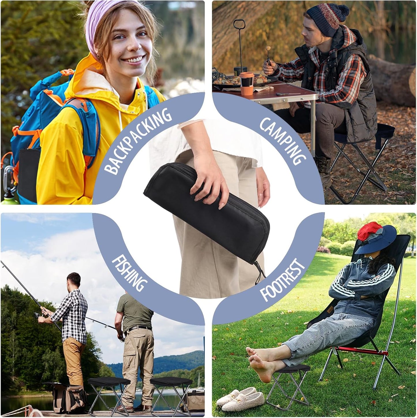 Multipurpose Foldable Stool For Daily Use Travel Friendly - Must Have