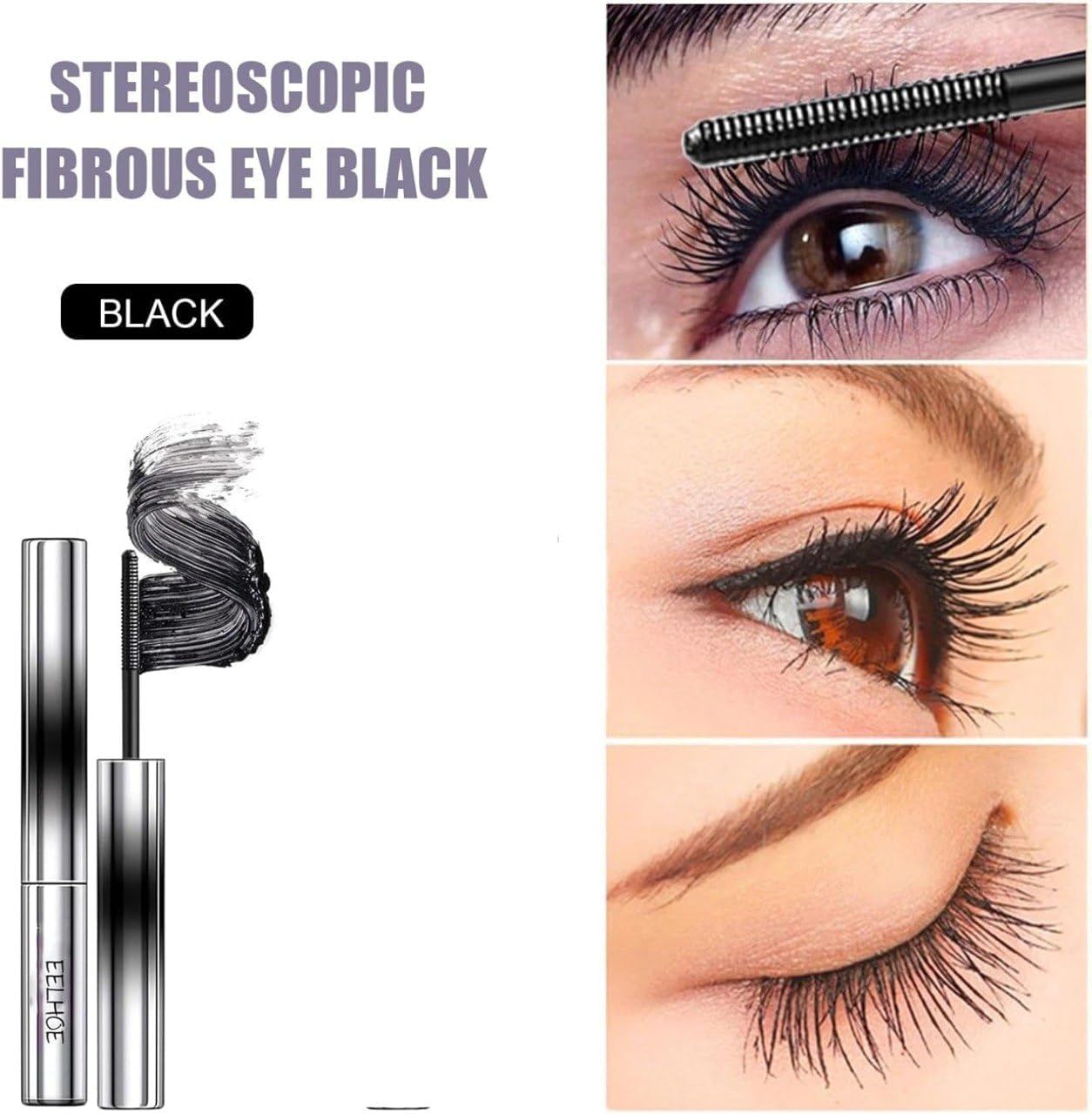 Iron Mascara 3D Curling Eyelash – Plump, Lift & Define!