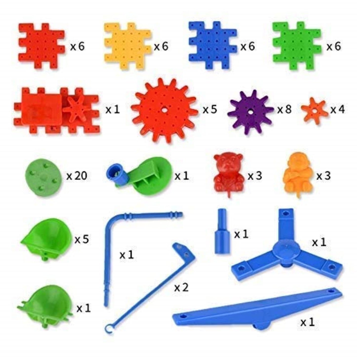 Educational 3D Magical Building Blocks (101 Pcs)