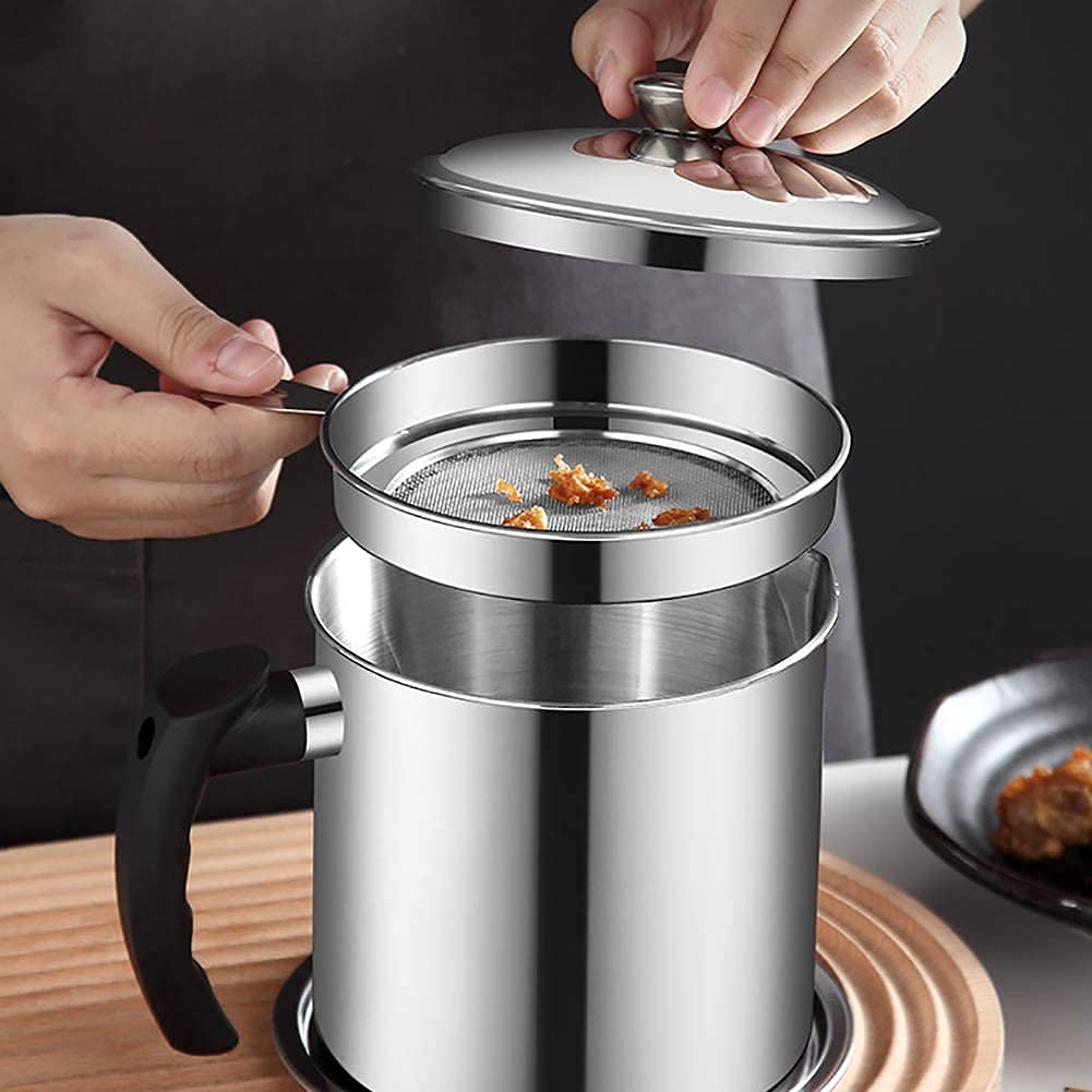 Heavy Duty | Stainless Steel Oil Filter Pot