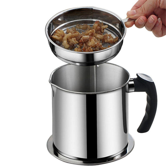Heavy Duty | Stainless Steel Oil Filter Pot