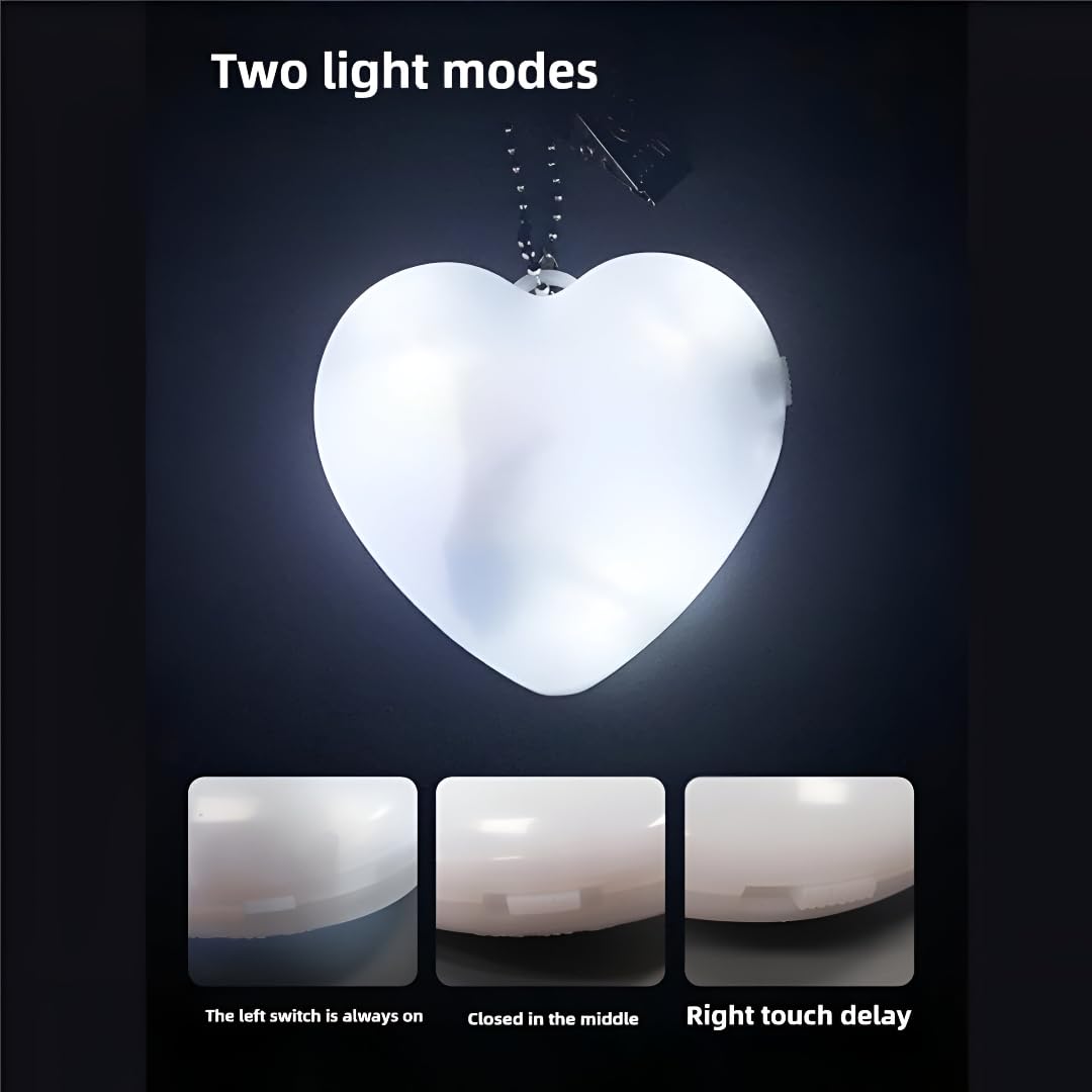 Sensor Heart Shape Purse Light