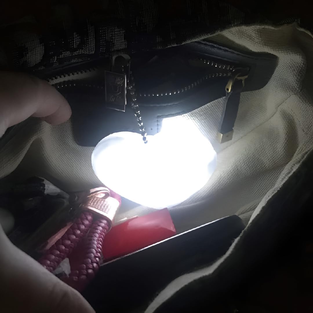 Sensor Heart Shape Purse Light