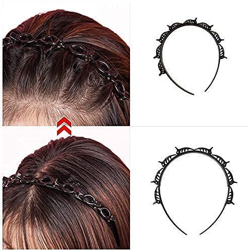 Double-Layer Twist Hair Band with Styling Clips (BUY 1 GET 1 FREE)