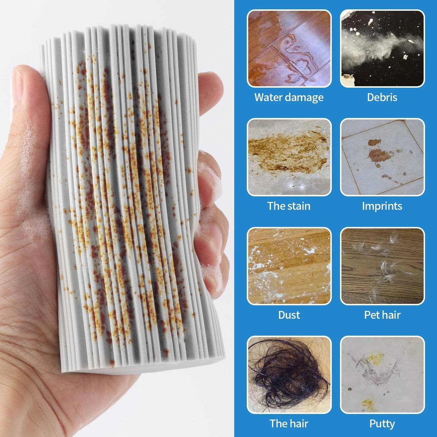 Damp Duster Multipurpose Cleaning - BUY 1 GET 2 FREE (Pack of 3)